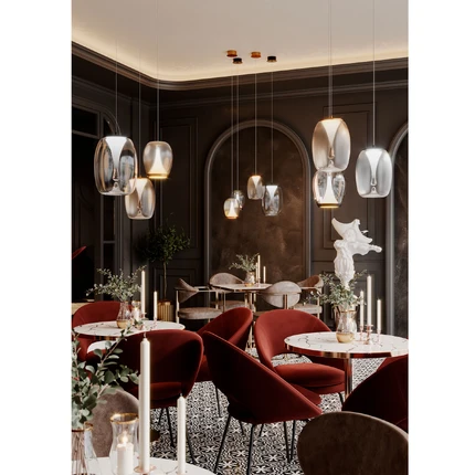 Подвесной светильник Divinare CAMPO 5874 09 SP-15